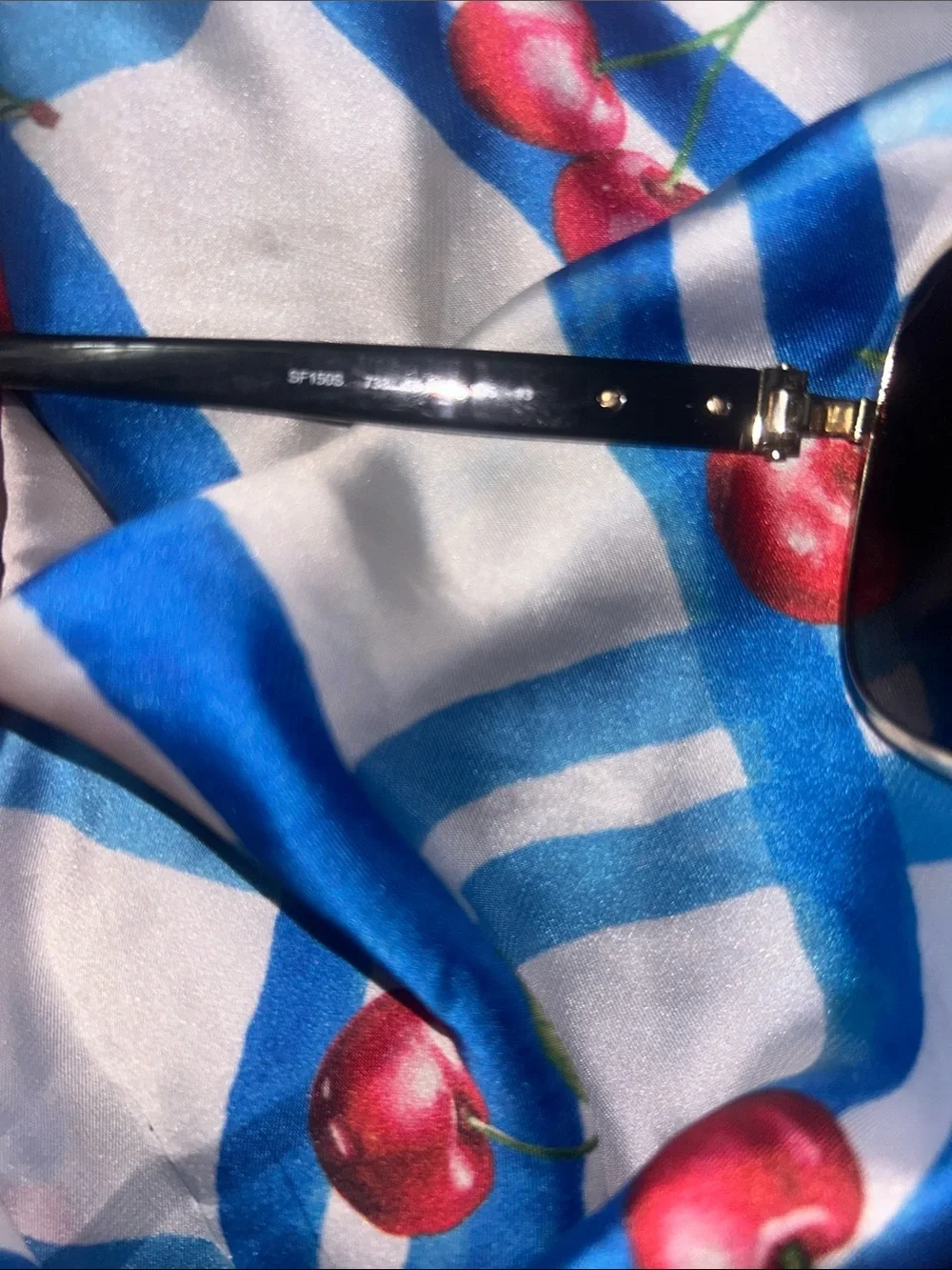 Salvatore Ferragamo Black Gradient Oversized Women's Sunglasses